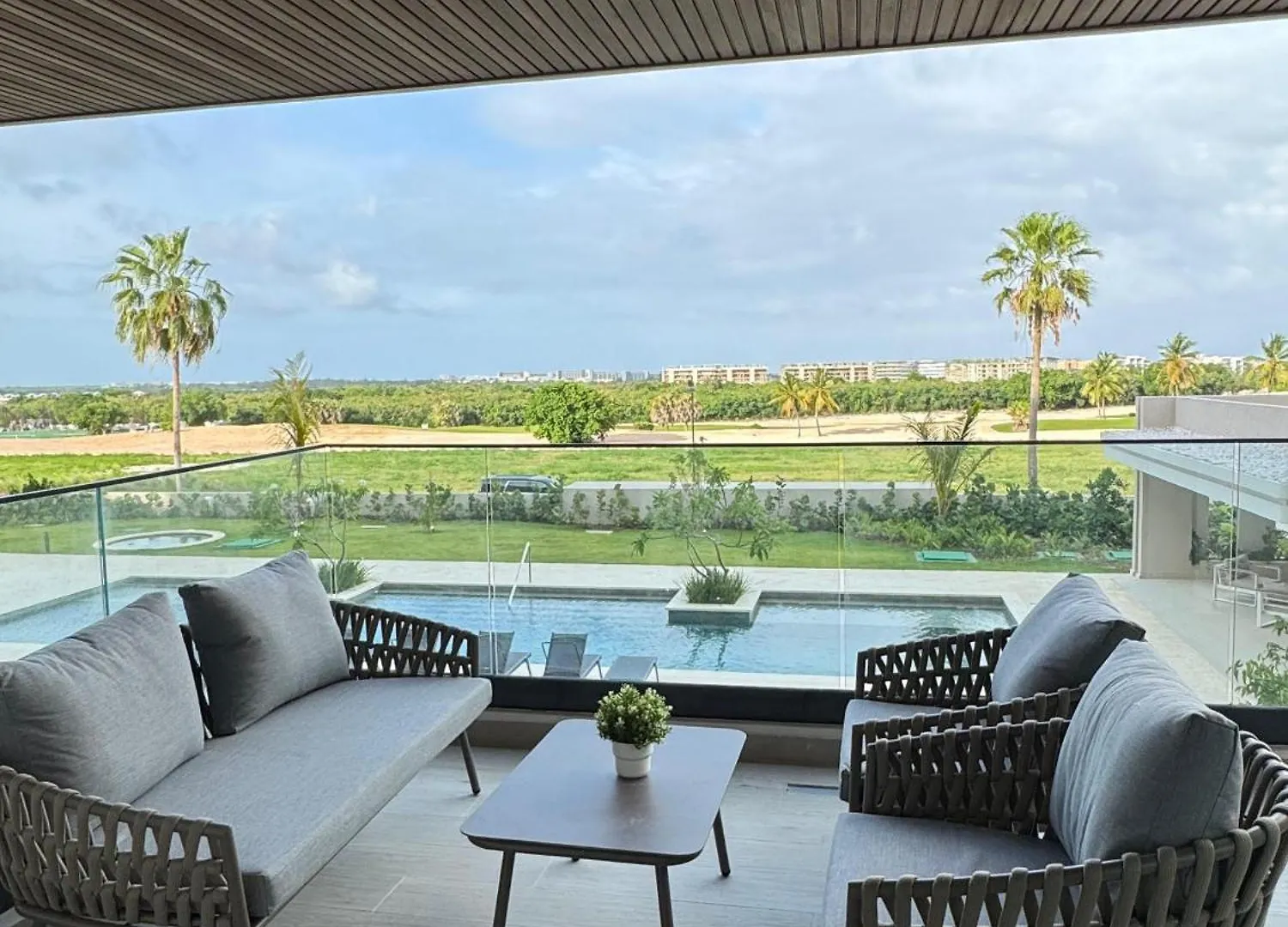 Apartment With Balcony And Pool View In Cap Cana Punta Cana